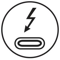 Front Panel Thunderbolt Port Icon