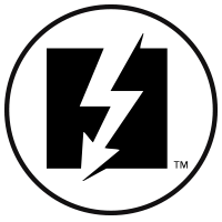 Thunderbolt 5 logo icon.