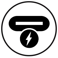 USB-C power adapter icon.