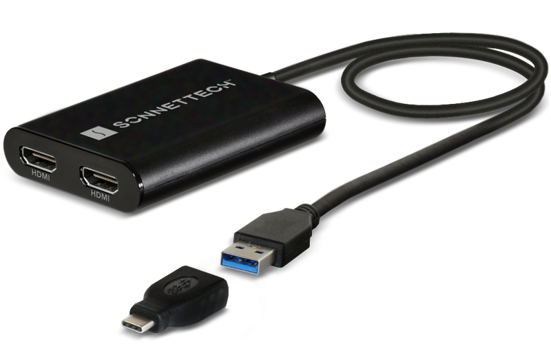 USB to Dual HDMI Adapter 4K@60Hz – ELECABLE