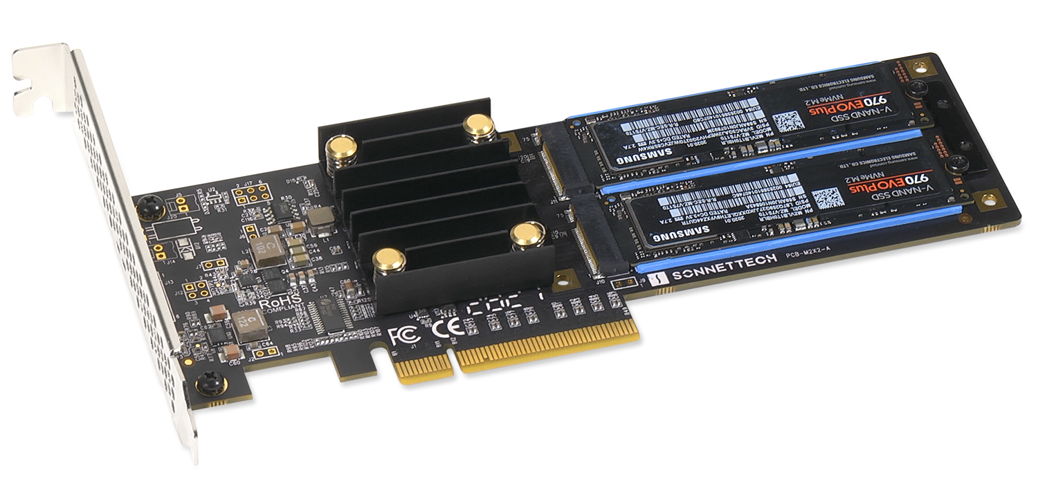 M.2 2x4 Low-profile PCIe Card - SONNETTECH