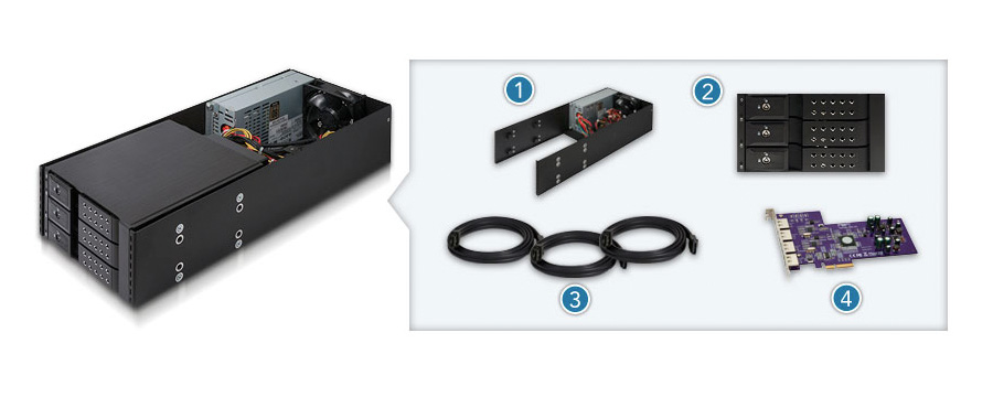 Mobile Rack Device Mounting Kits - Sonnet