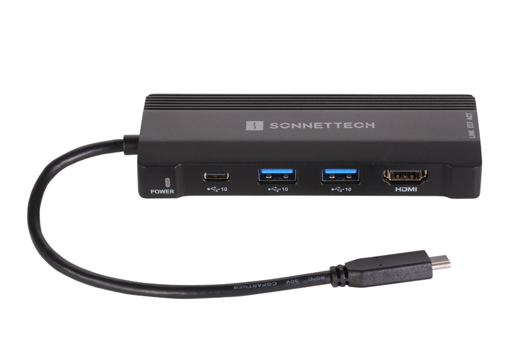 Echo 6 USB-C Multi Hub showing front ports.