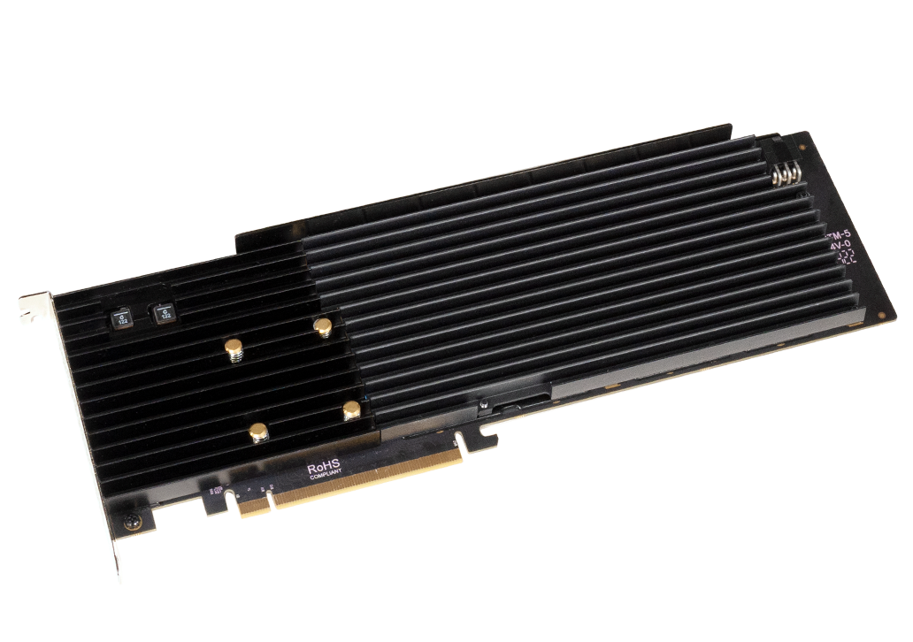 Sonnet M.2 8x4 Silent Gen4 PCIe Card