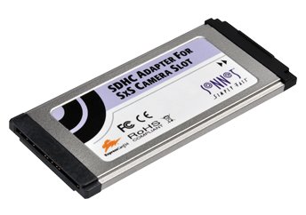 SDHC Adapter for SxS Camera Slot