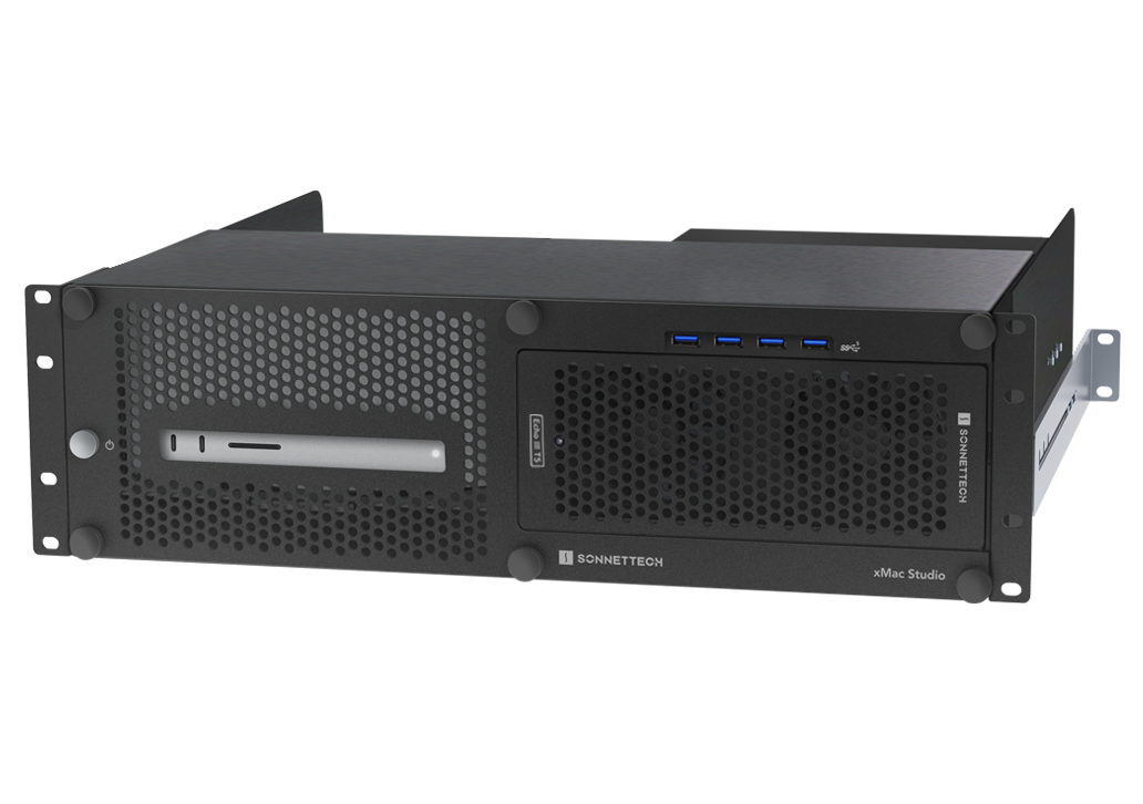 Front angle view of xMac Studio/Echo III T5.