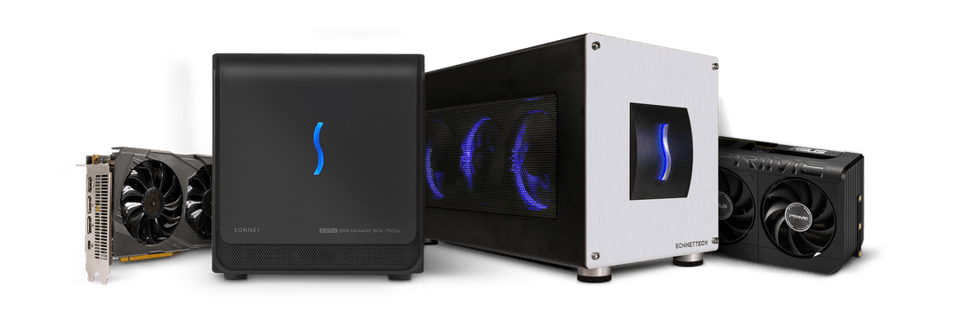 Thunderbolt 5 and 4 eGPU Enclosure Systems - SONNETTECH
