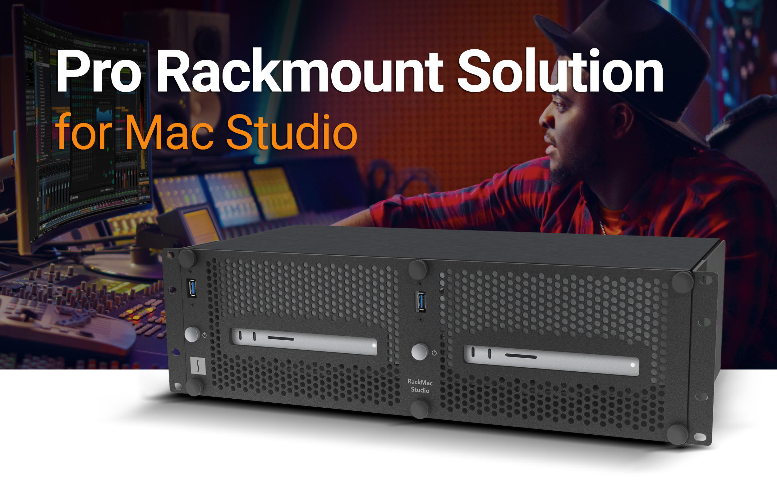 RackMac Studio - Pro Rackmount Solution for Mac Studio
