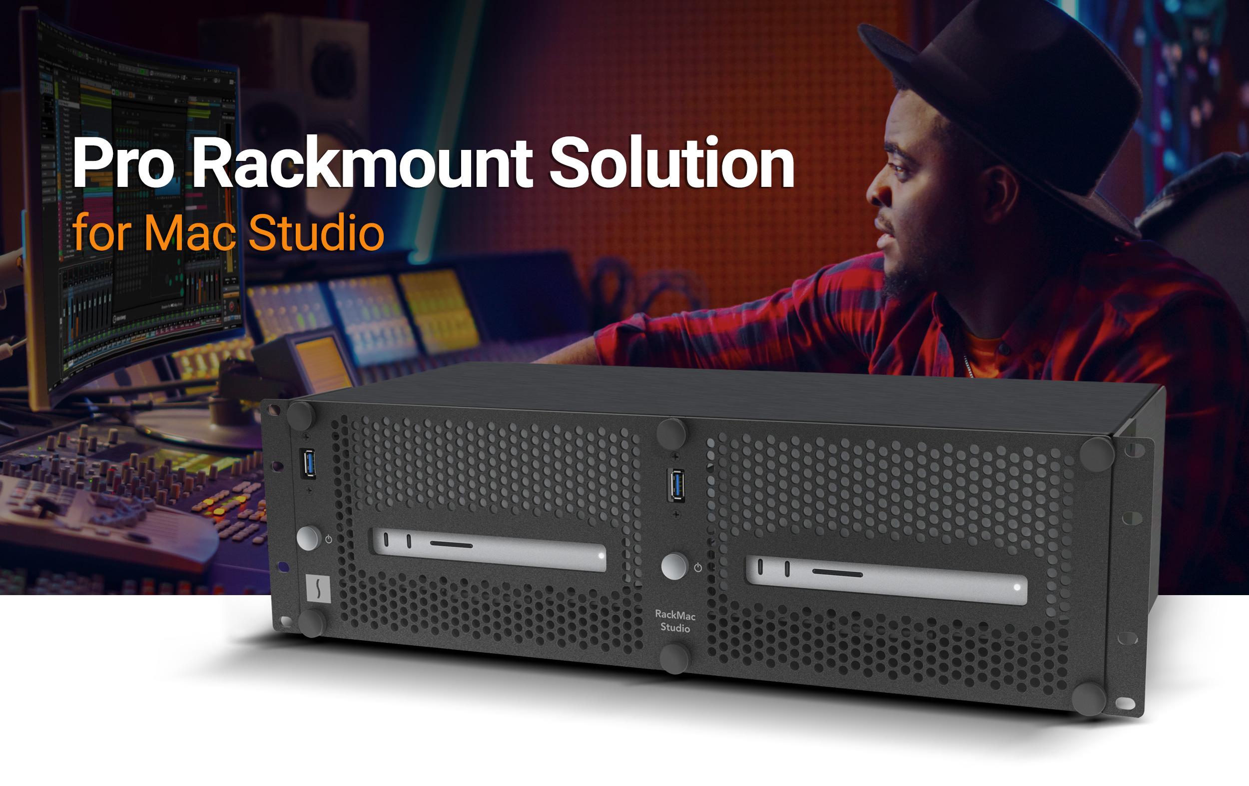 RackMac Studio - Pro Rackmount Solution for Mac Studio