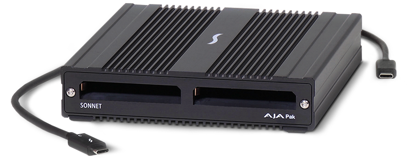 SF3 Series - AJA PAK Media Pro Card Reader