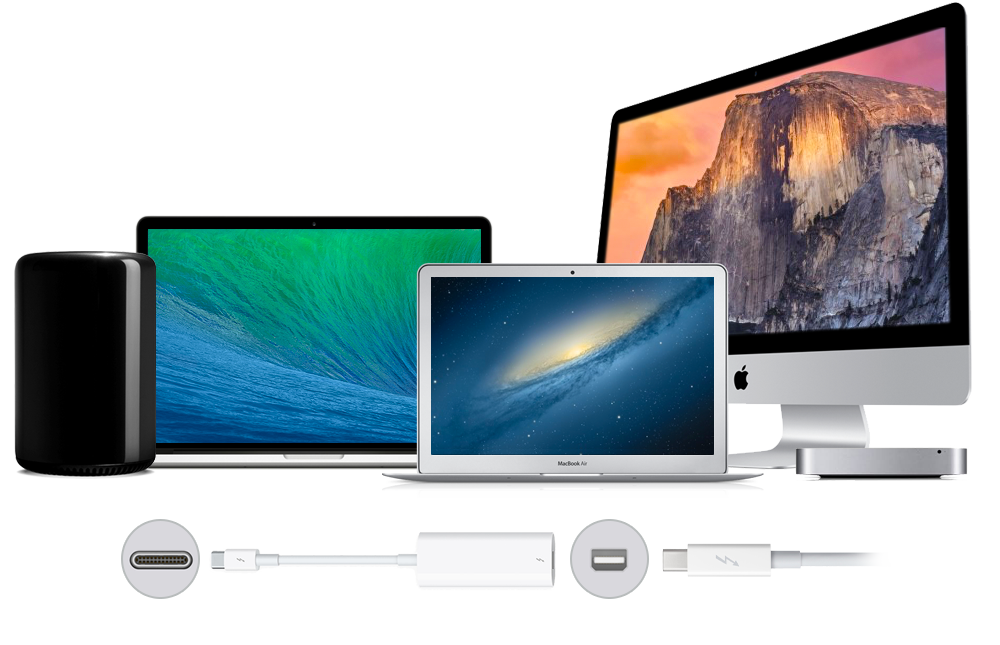 Older Macs with Thunderbolt 2 Ports