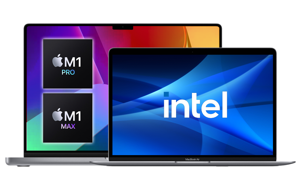 M1 Pro, M1 Max, and Intel Mac/Windows Computers