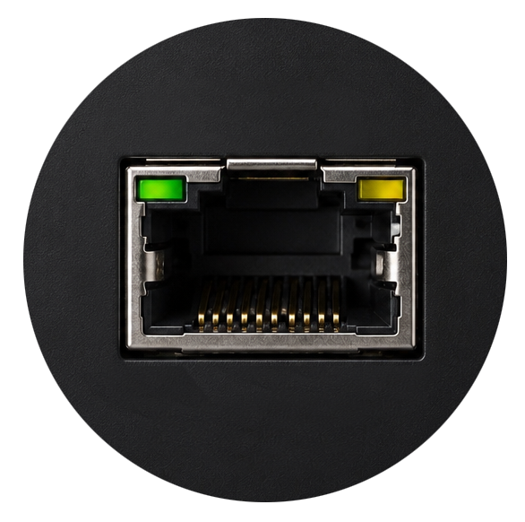 Ethernet port.