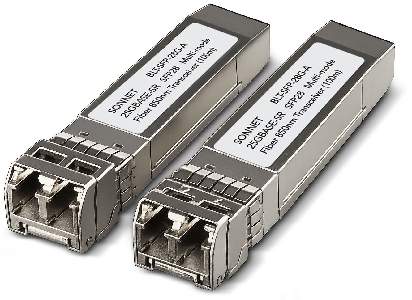 Sonnet SFP28 receivers.