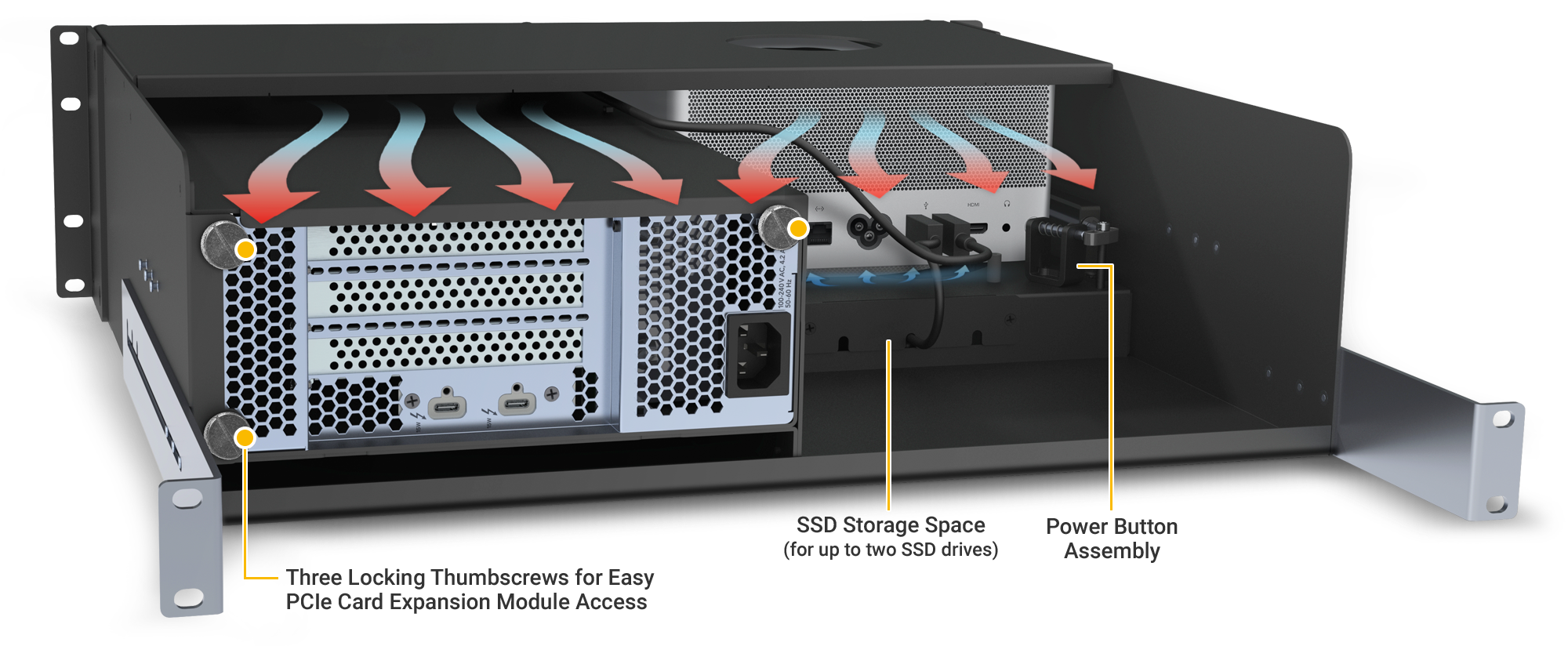 xMac Studio Rear View