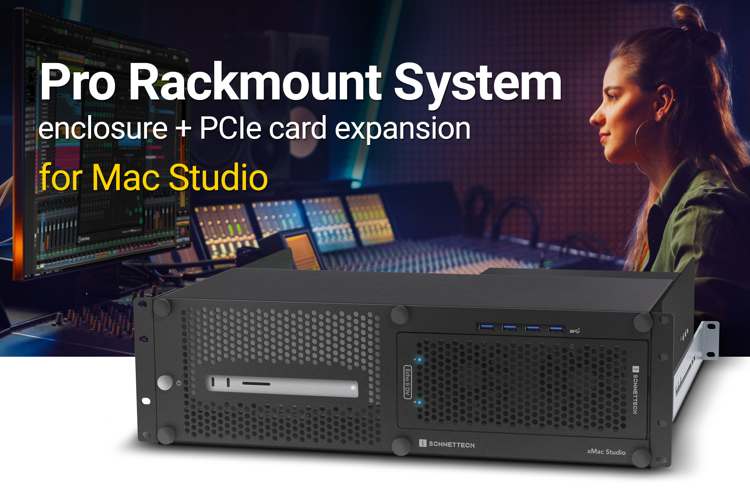RackMac Studio - Pro Rackmount Solution for Mac Studio