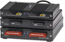 Stacking shot of SF3 Series Pro Card Readers 