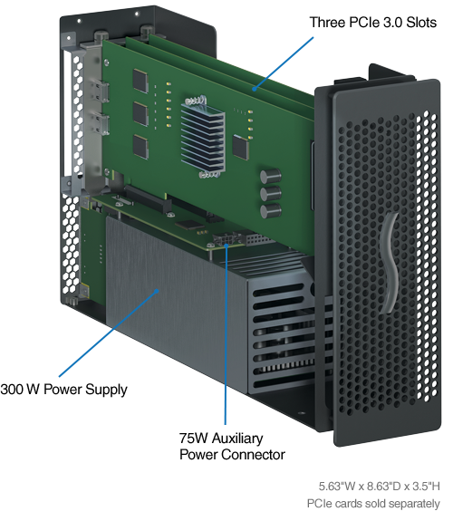 Echo Express III-D TB3 (Inside View)