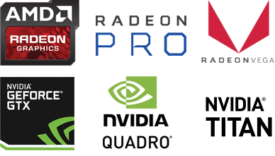 AMD RADEON & NVIDIA GEOFORCE GTX Logos