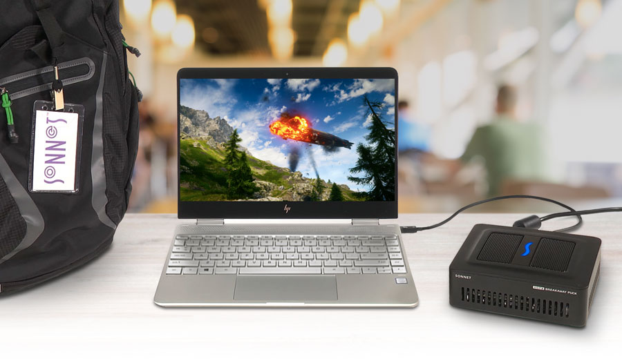 eGFX Breakaway Puck Portable eGPU System | Sonnet eGFX Breakaway Puck Portable eGPU System | Sonnet