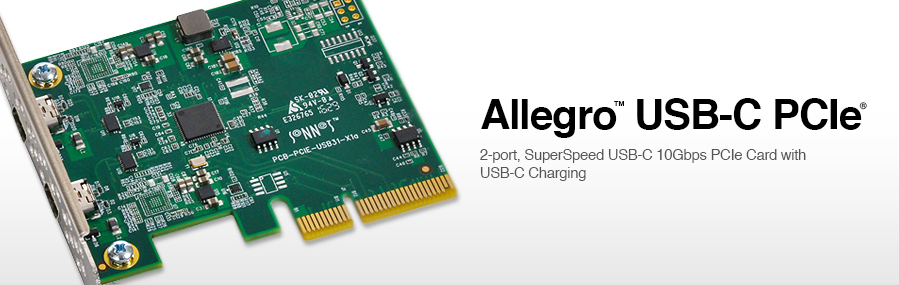 Allegro USB-C PCIe Card