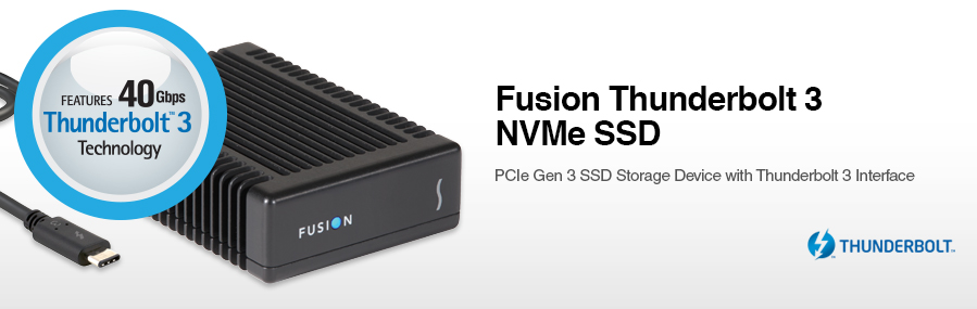 Fusion Thunderbolt 3 PCIe Flash Drive - Sonnet