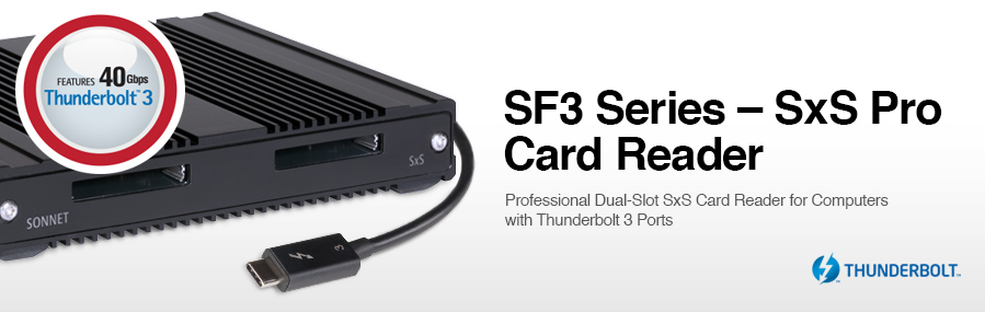 SF3 Series - CFast 2.0 Pro Card Reader