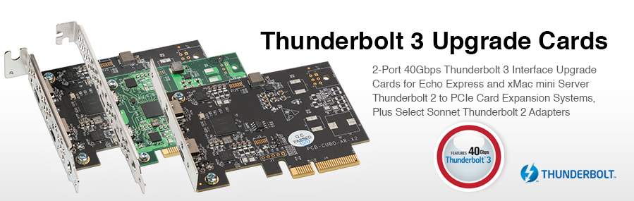 Echo Express SE II Thunderbolt 3 Upgrade Card – SONNETTECH