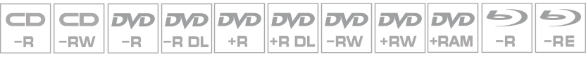 CD, DVD & Blu-ray Disc Logos
