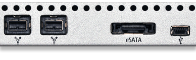 Fusion F2QR Back Panel Ports