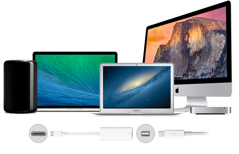 Older Macs with Thunderbolt 2 Ports