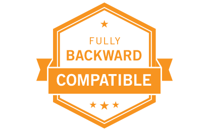 Backward Compatible & Upgradeable Badge