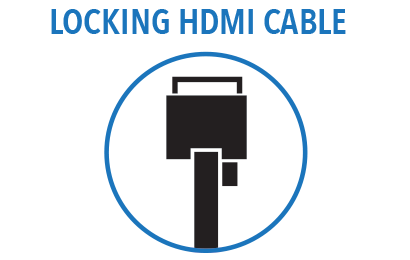 Locking HDMI Cable Icon