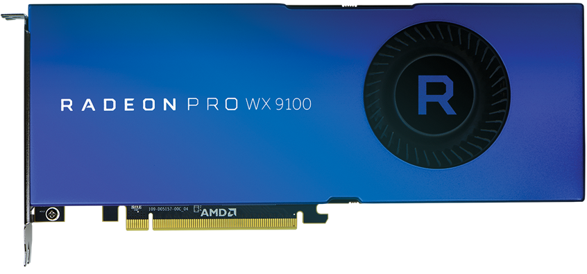 AMD Radeon Pro WX 9100 Card