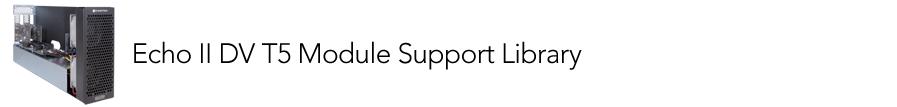 Echo II DV T5 Module
